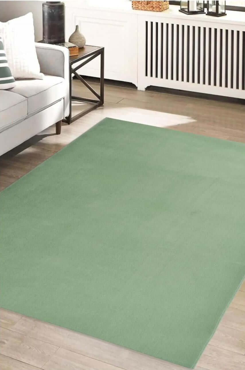 Maestro Solid Green Rug - Bargainia.com - 5053095231472 - 46-1155GG11080/150