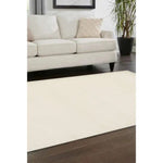 Maestro Solid Ivory Rug - Bargainia.com - 