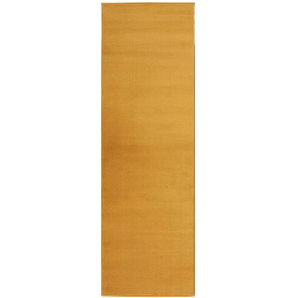 Maestro Solid Ochre Rug - Bargainia.com - 