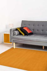Maestro Solid Ochre Rug - Bargainia.com - 