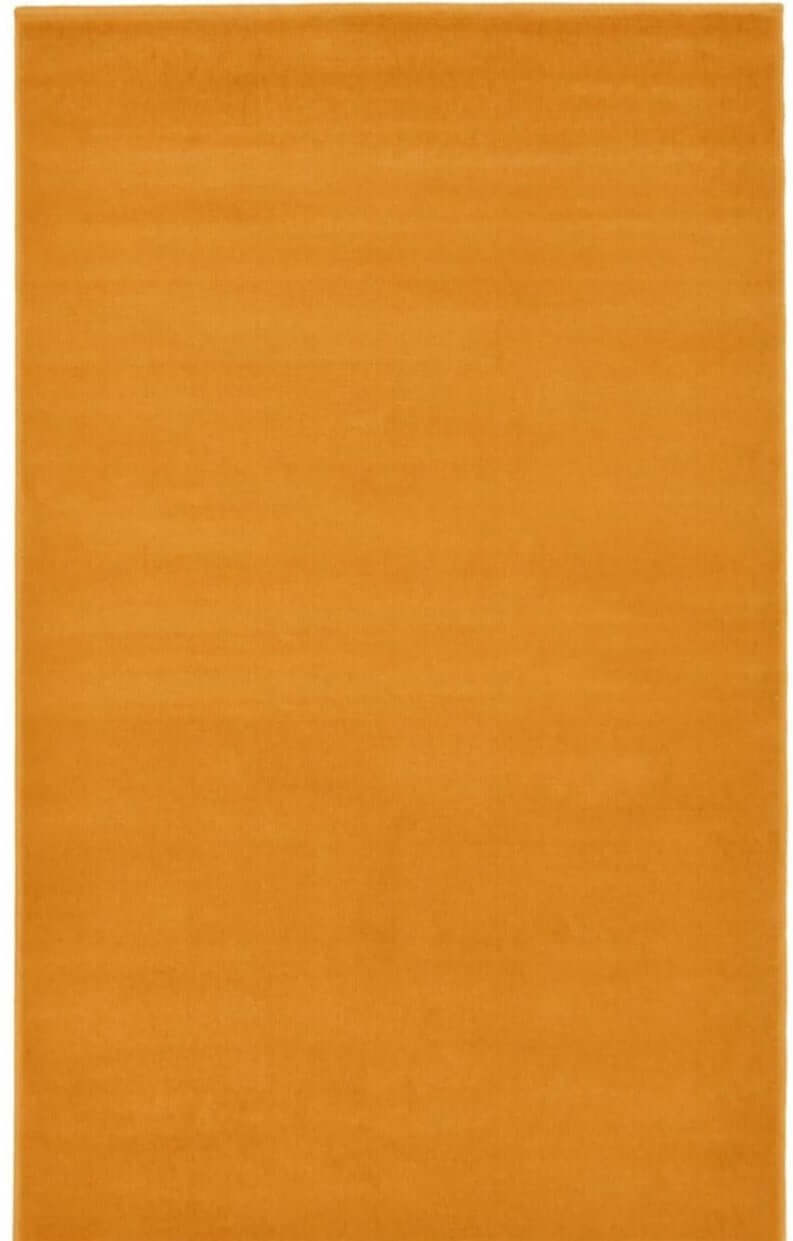 Maestro Solid Ochre Rug - Bargainia.com - 