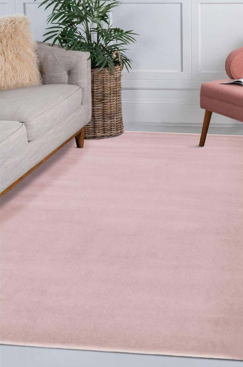 Maestro Solid Pink Rug - Bargainia.com - 5053095213911 - 46-1155GB33067/200