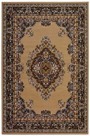 Maestro Traditional Brown Rug | 4470 B55 - Bargainia.com - 5053095014136 - 46-4470*B55080/150