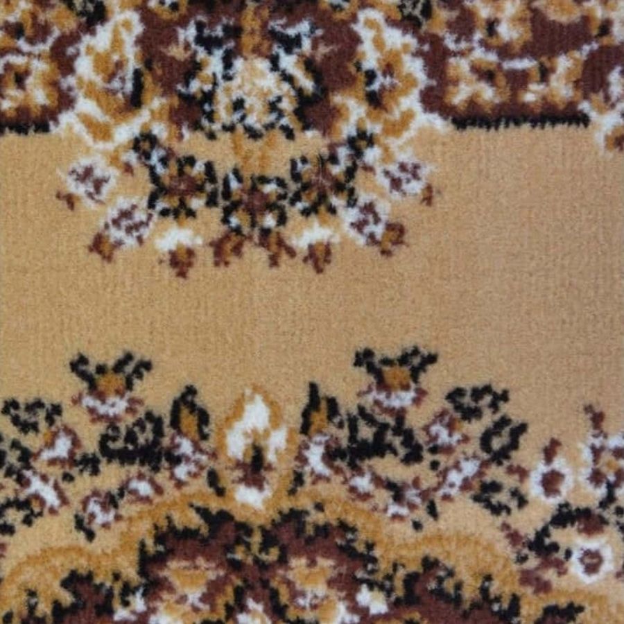 Maestro Traditional Brown Rug | 4470 B55 - Bargainia.com - 5053095014136 - 46-4470*B55080/150