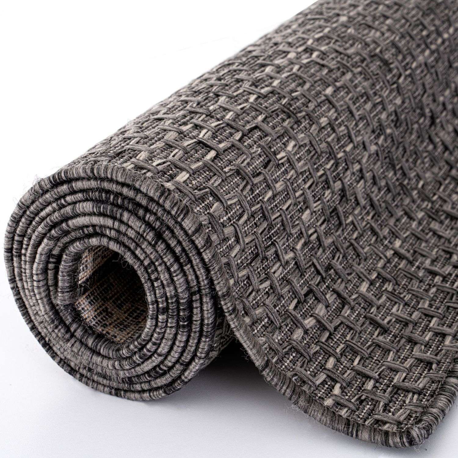 Magic Outdoor Rug Dark Grey | 3610DG - Bargainia.com - 