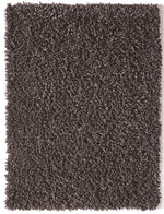 Maine Dark Grey Shaggy Pile Wool Rug - Bargainia.com - 