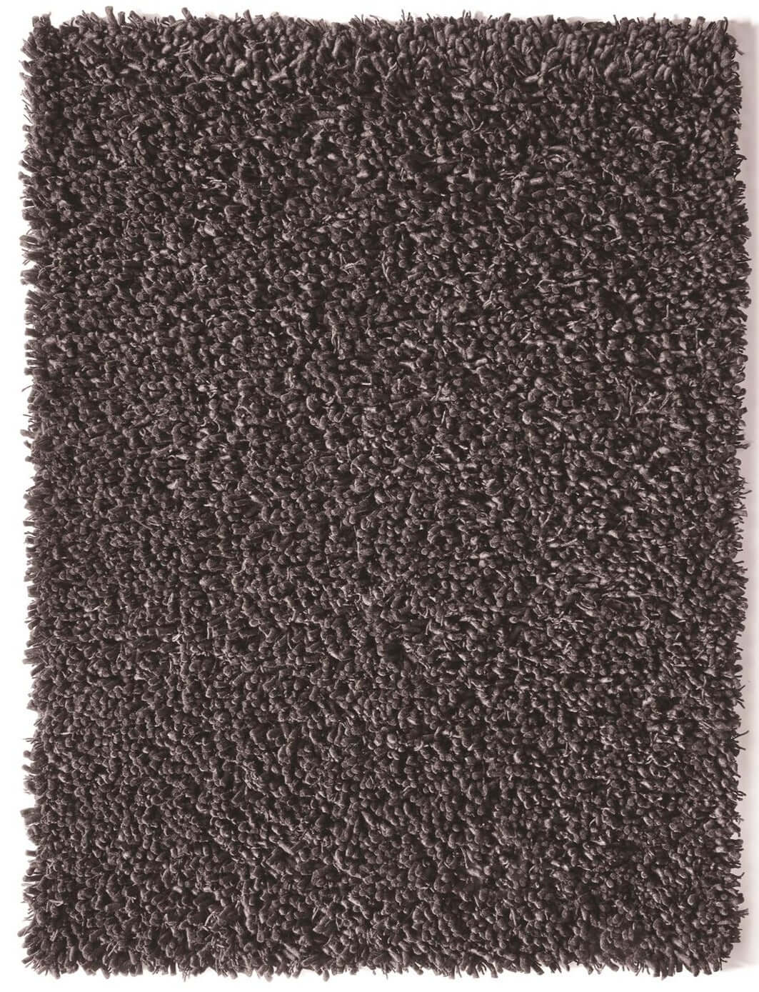 Maine Dark Grey Shaggy Pile Wool Rug - Bargainia.com - 5026134532625 - MAINEX_FOSSIL_080X150
