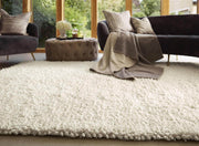 Maine Ivory Shaggy Pile Wool Rug - Bargainia.com - 5026134835412 - MAINEX_IVORYX_120X170