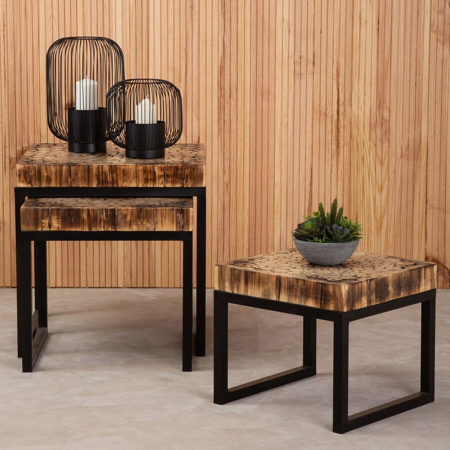 Malang Set Of 3 Tables - Bargainia.com - 5018705492933
