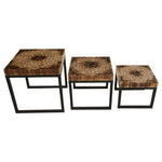 Malang Set Of 3 Tables - Bargainia.com - 5018705492933