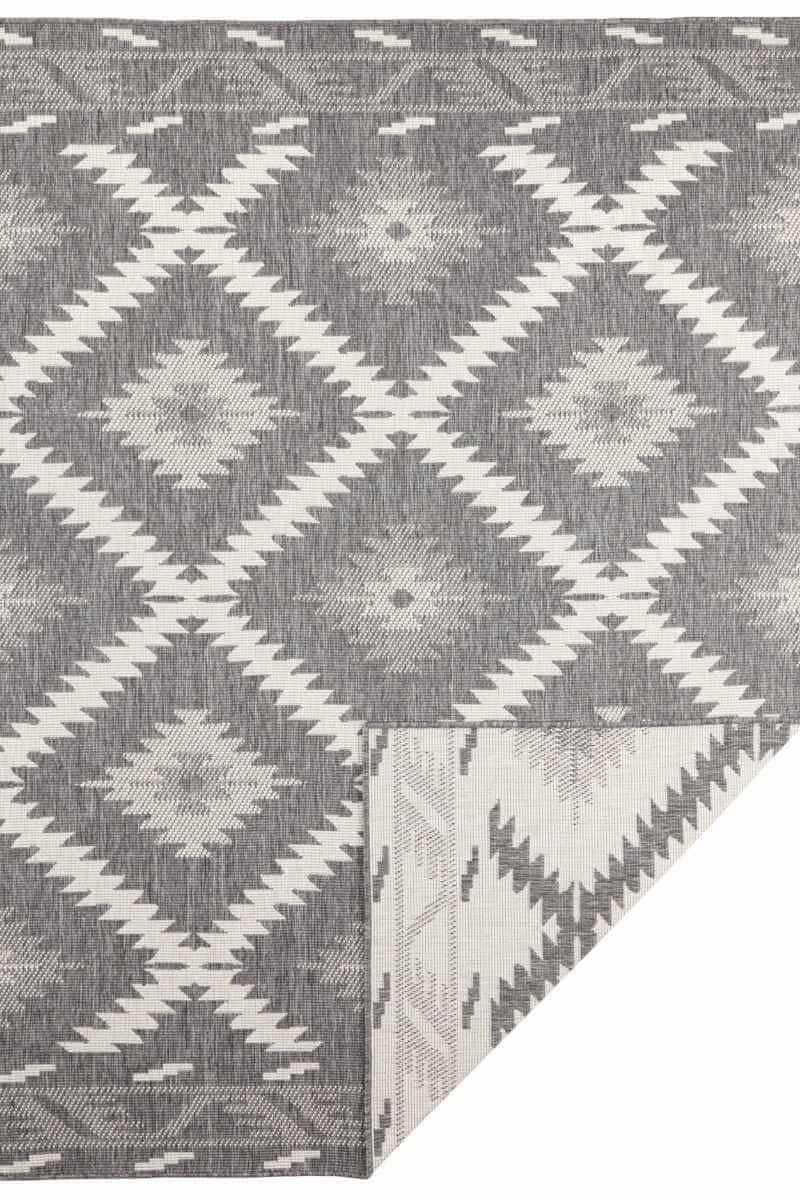 Malibu Reversible Indoor - Outdoor Rug Diamond Design - Bargainia.com - 4260578022767 - 103428-80x150