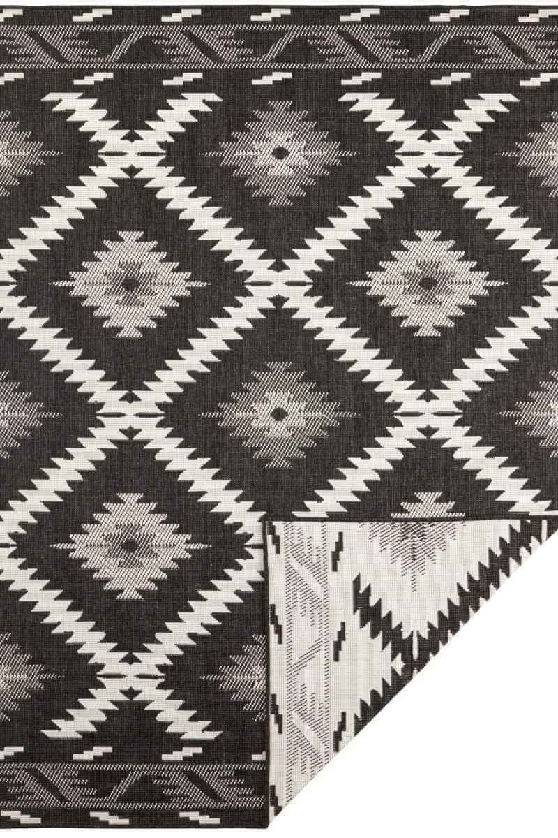 Malibu Reversible Indoor - Outdoor Rug Diamond Design - Bargainia.com - 4260578022828 - 103429-80x150