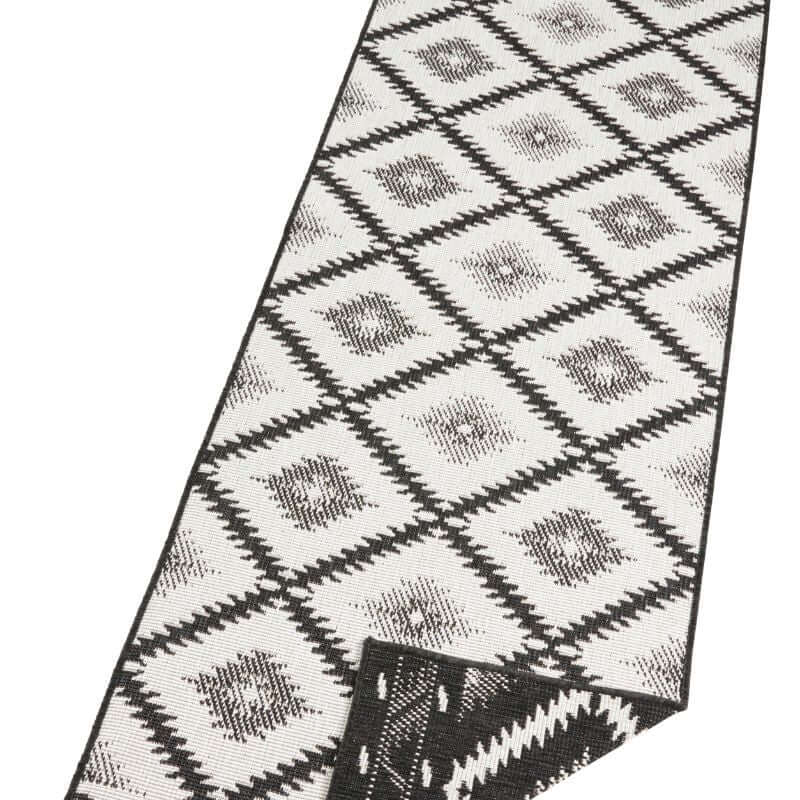 Malibu Reversible Indoor - Outdoor Rug Diamond Design - Bargainia.com - 4260578022835 - 103429-80x250