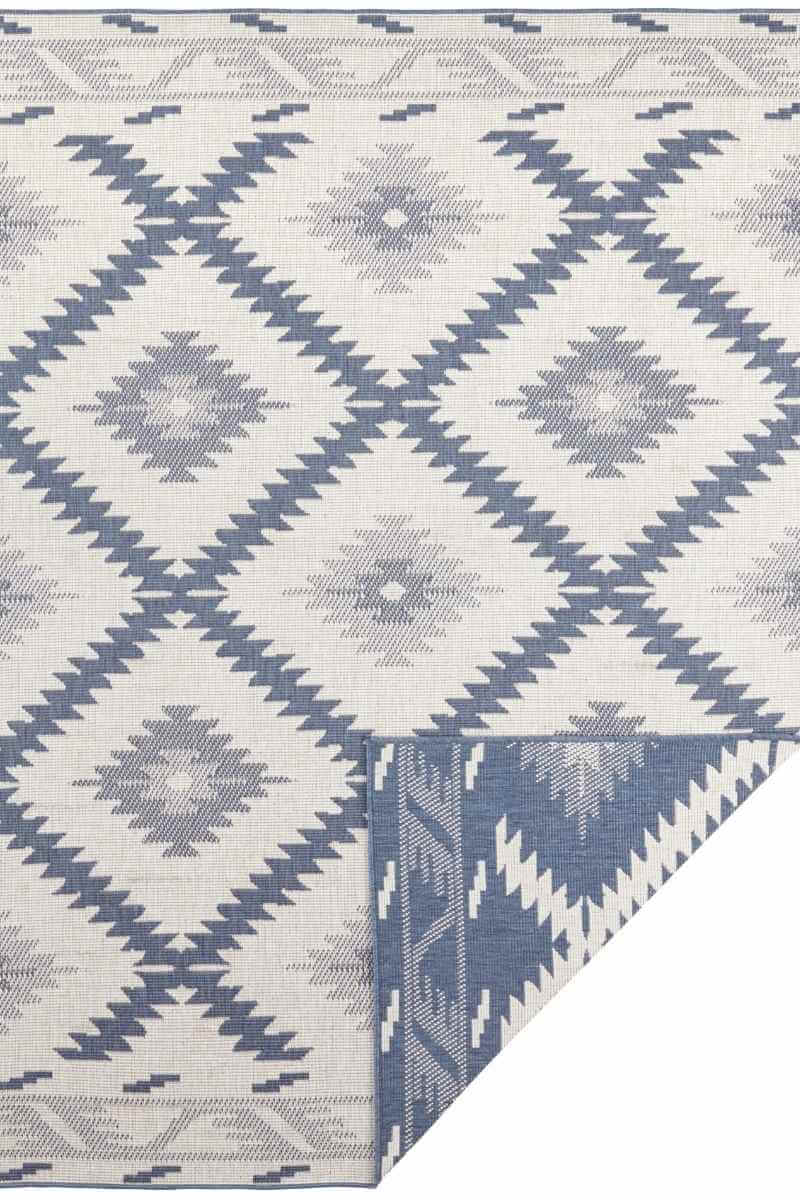 Malibu Reversible Indoor - Outdoor Rug Diamond Design - Bargainia.com - 4260578022880 - 103430-80x150