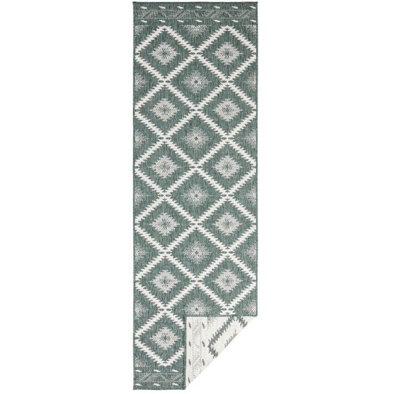 Malibu Reversible Indoor - Outdoor Rug Diamond Design - Bargainia.com - 4260578022958 - 103431-80x250