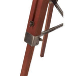 Malvern Tripod Floor Lamp With Brown Base - Bargainia.com - 5018705965550