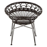 Manado Black Natural Rattan Chair - Bargainia.com - 5018705461199