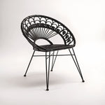 Manado Black Natural Rattan Chair - Bargainia.com - 5018705461199