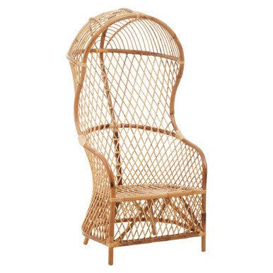 Manado High Back Natural Rattan Chair - Bargainia.com - 5018705942049