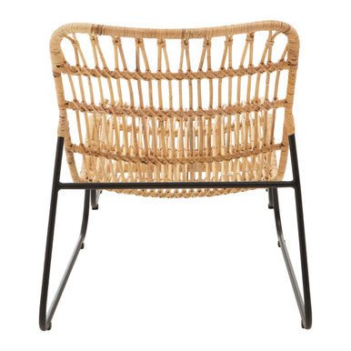 Manado Rattan Chair And Footstool Set - Bargainia.com - 5018705942063
