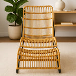 Manado Rattan Chair And Footstool Set - Bargainia.com - 5018705942063