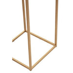 Mandoli Nest Of 2 White Marble Top Square Side Tables - Bargainia.com - 5018705973029