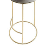 Manhattan Grey Velvet Tall Bar Stool - Bargainia.com - 5018705490151