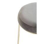 Manhattan Grey Velvet Tall Bar Stool - Bargainia.com - 5018705490151