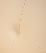 Manhattan Sofa Bed 2 Seater Faux Leather Click Clack - Cream - Bargainia.com - 