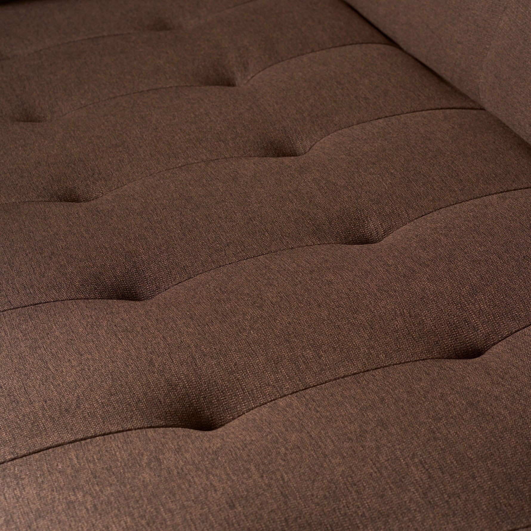 Mario 3 Seater Sofa Bed | Click Clack Folding Sofa Bed | Brown - Bargainia.com - 5056150263678
