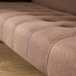 Mario 3 Seater Sofa Bed | Click Clack Folding Sofa Bed | Brown - Bargainia.com - 5056150263678