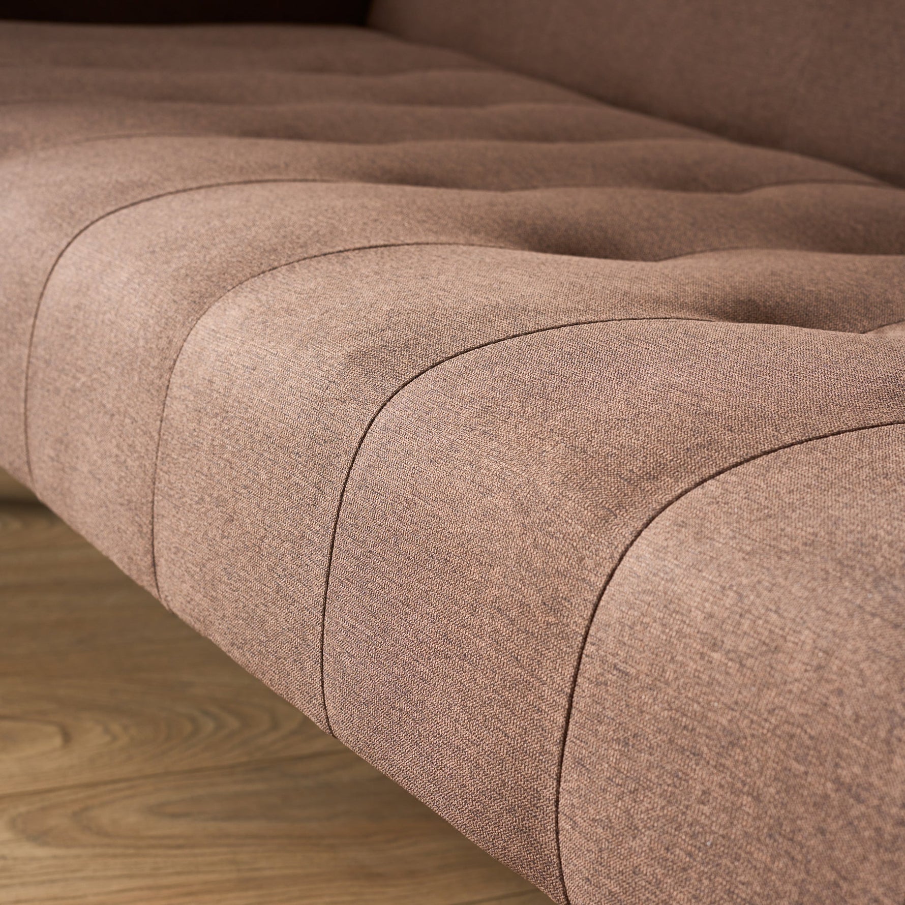 Mario 3 Seater Sofa Bed | Click Clack Folding Sofa Bed | Brown - Bargainia.com - 5056150263678