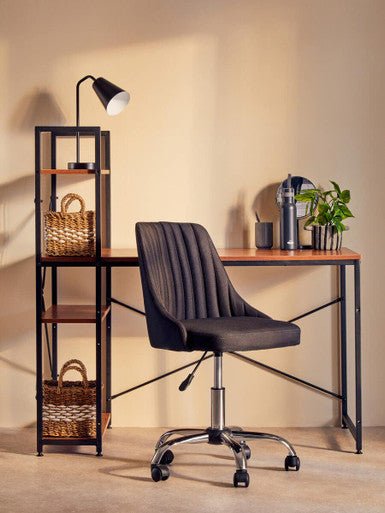 Marisha Grey Metal Small Swivel Table Mirror - Bargainia.com - 5018705396514