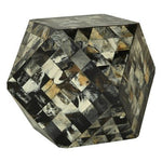 Marlox Mosaic Geometric Side Table - Bargainia.com - 5018705434780