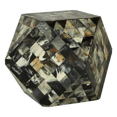 Marlox Mosaic Geometric Side Table - Bargainia.com - 5018705434780