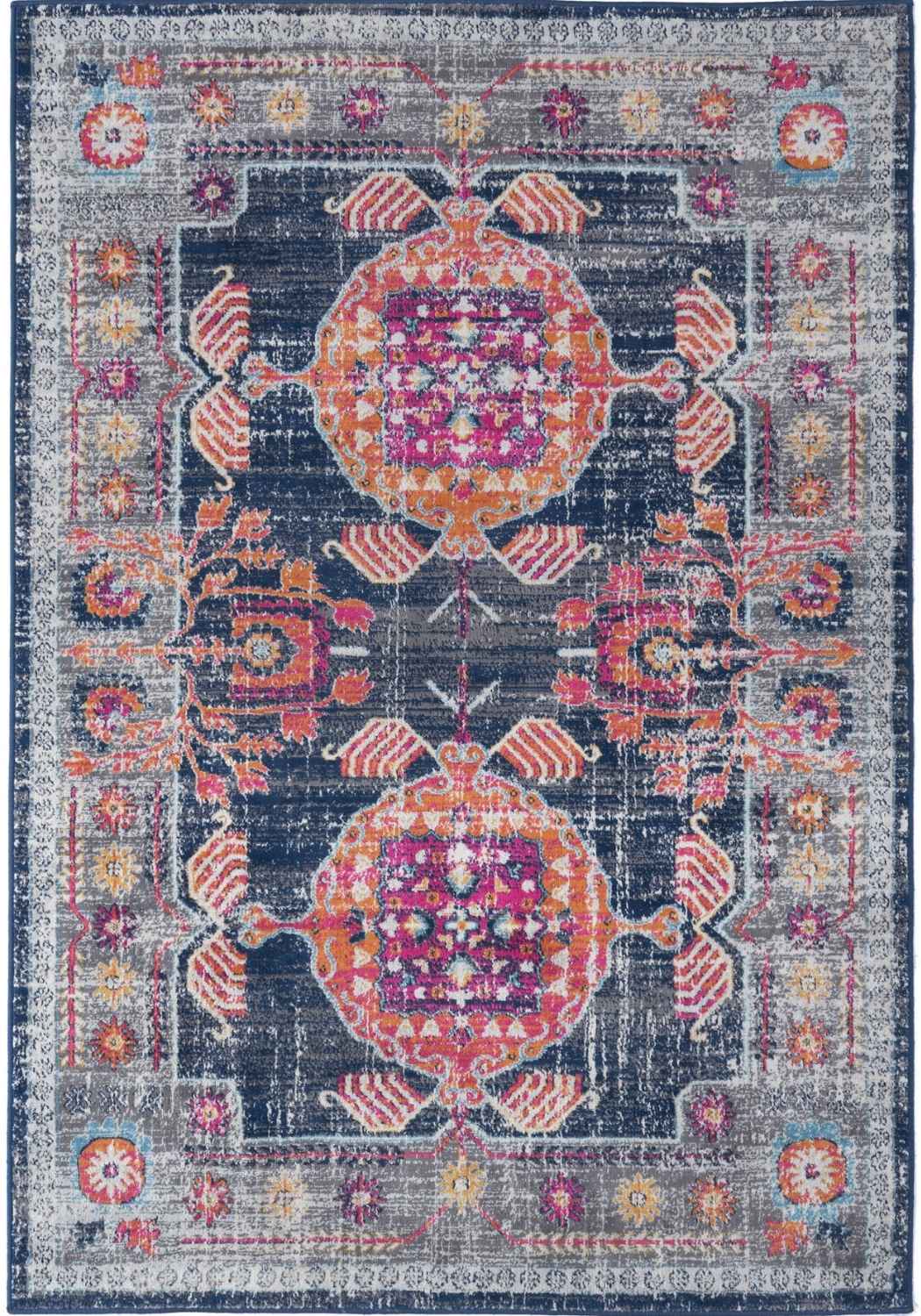 Marrakech Vintage Multicolour Rugs | 400 - Bargainia.com - 5060784864774 - 2666