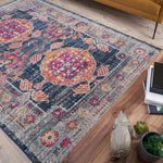 Marrakech Vintage Multicolour Rugs | 400 - Bargainia.com - 