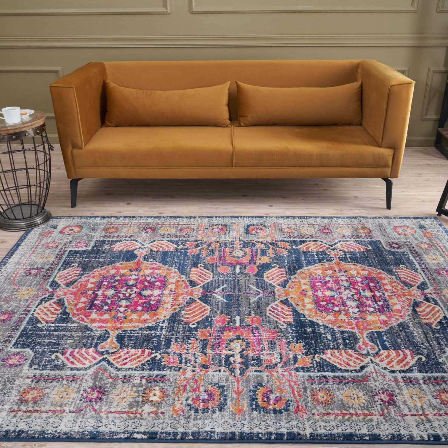 Marrakech Vintage Multicolour Rugs | 400 - Bargainia.com - 5060784864774 - 2666