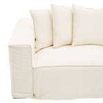 Marseille 3 Seat Cream Sofa - Bargainia.com - 