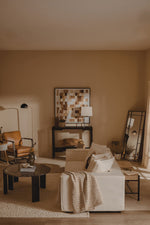 Marseille 3 Seat Cream Sofa - Bargainia.com - 