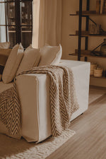 Marseille 3 Seat Cream Sofa - Bargainia.com - 