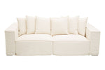 Marseille 3 Seat Cream Sofa - Bargainia.com - 