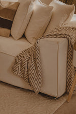 Marseille 3 Seat Cream Sofa - Bargainia.com - 