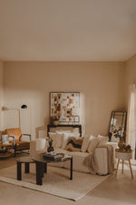 Marseille 3 Seat Cream Sofa - Bargainia.com - 