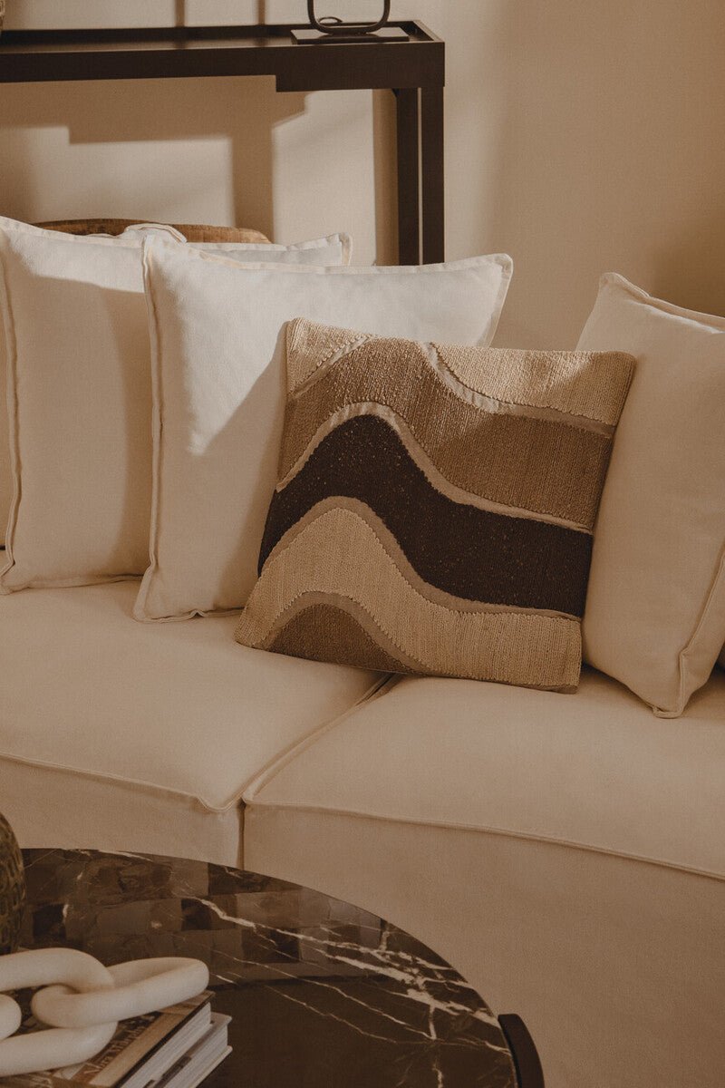 Marseille 3 Seat Cream Sofa - Bargainia.com - 