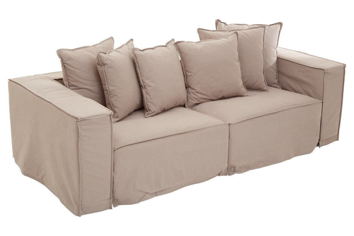 Marseille 3 Seat Grey Sofa - Bargainia.com - 