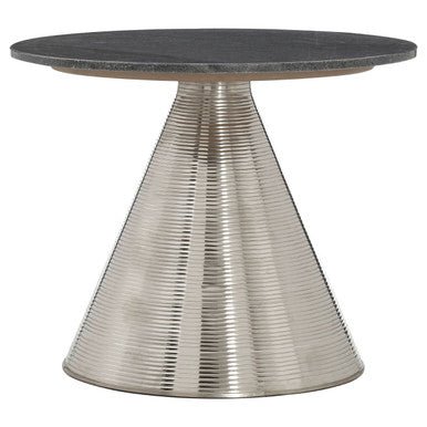 Martini Table With Grey Marble Top - Bargainia.com - 5018705442303