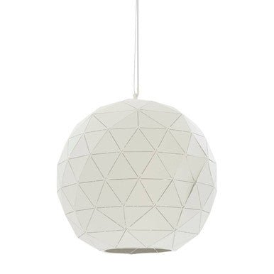 Mateo Medium White Pendant Light - Bargainia.com - 5018705441597