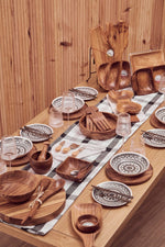 Maya 12 Piece Black And White Dinner Set - Bargainia.com - 5018705404868
