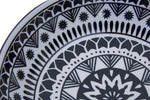 Maya 12 Piece Black And White Dinner Set - Bargainia.com - 5018705404868